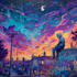 design mural art illustration wall graffiti art