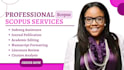 edit, write and publish your research article indexed journal scopus writing