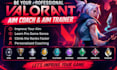 coach your valorant aim and help you improve faster