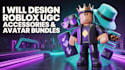create custom roblox ugc avatar bundles with accessories