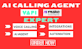 vapi ai voice agent ai calling agent vapi ai retell ai make com ai agent