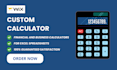 create custom wix website calculator wix velo calculator embed HTML