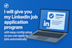 automatically apply to linkedin jobs for you using python automation