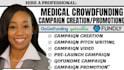 do a compelling medical crowdfunding campaign on gofundme and gogetfunding