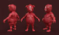 do 3d stylized character modeling
