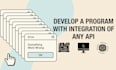 develop a program with integration of any API