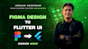convert figma to flutter, design flutter apps and custom flutter ui