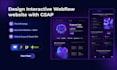 design interactive webflow websites with advanced gsap animations