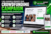 create and manage crowdfunding campaign raise funds