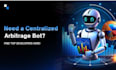 develop dex arbitrage bot, telegram bot, pancakesawap bot, market maker bot