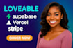 do loveable ai, loveable, loveable dev ai, replit, saas app, supabase, bolt new