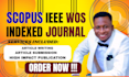 write an article and publish on scopus sci indexed journal