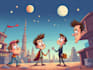 draw artistic cartoon caricatures