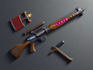 design creative concept art of weapons and items