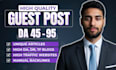 provide premium guest post service with high da guest post backlinks