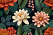 draw illustrations flower botanical