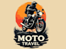 design moder travel logo