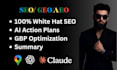 do local SEO, aeo, GEO and gbp optimization for your business