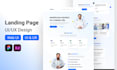 do professional UI UX landing page and web figma design