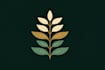 design minimal botanical boho logo