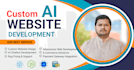develop ai chatbot custom website using react js, next js, node js, sql