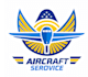 design professional aviation, airplane logo