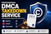 send professional dmca takedown notices