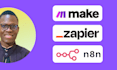 create automations with make, zapier, n8n