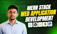 develop professional mern stack web app with react and node js