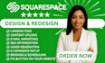 squarespace website redesign squarespace website design squarespace redesign SEO