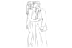 create line art, vector portraits, and pet illustration