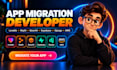 migrate lovable to supabase, replit base44 migration django backend aws hosting