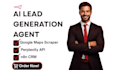 build ai lead generation automation, google maps scraper, perplexity sonar api