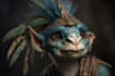 create a fantasy animal illustration