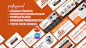 design powerpoint presentation company profile business proposal webinar slides