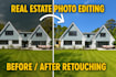 real estate photo editing retouching