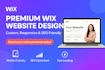 wix website design expert modern responsive business sites