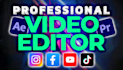 do video editing for youtube, tiktok, instagram, and more, expert video editor