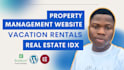 create property management website, vacation rental, real estate idx