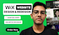 design or redesign your wix studio website, landing page, or figma to wix