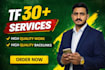 increase your site trust flow 30, increase majestic tf 30
