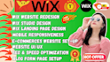 design and redesig a modern, professional wix website for your business or brand