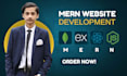 build a responsive and modern mern website