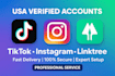create and setup linktree account for instagram, usa instagram, usa facebook,