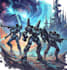 draw mecha, robot, sci fi concept art