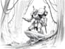 do some rough concept art sketch