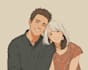 draw cute couple chibi illustration