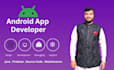 develop a custom android app using XML, java, and firebase