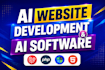 build custom ai web apps, ai websites, and ai software