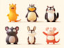 do professional animal cartoon character